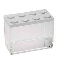 VORRATSDOSE 2 L  - Transparent/Weiß, Kunststoff (10/20/15,5cm)