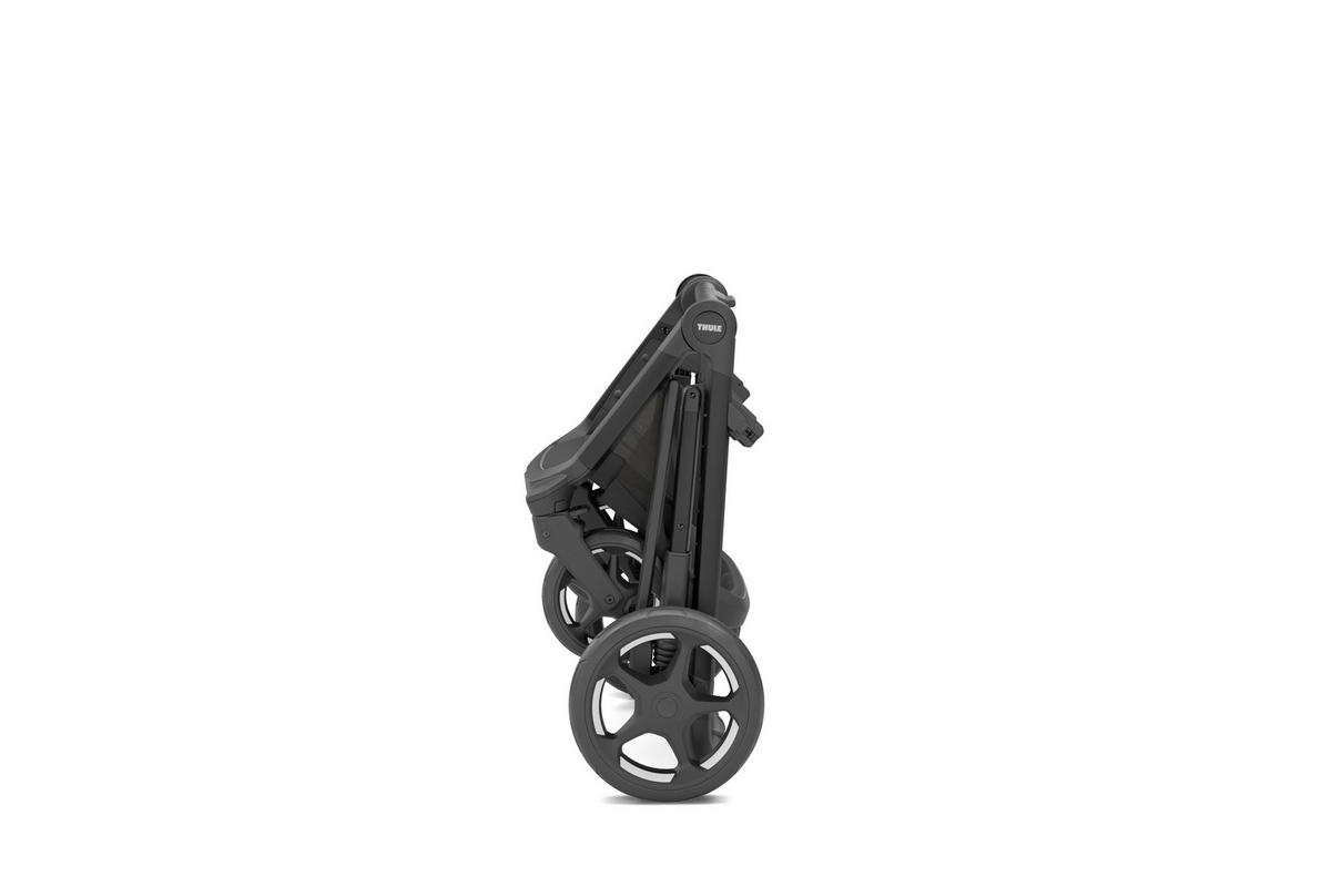 KOMBIKINDERWAGEN Charm 2in1  - Schwarz/Dunkelblau, Design, Kunststoff/Metall (91/61/59null) - Thule