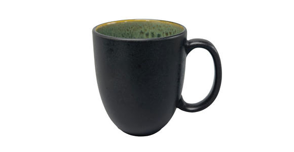 KAFFEEBECHER SØREN GREEN 390 ml - Grün, Trend, Keramik (390ml) - Novel