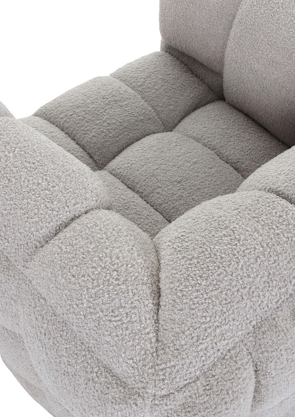 SESSEL in Flachgewebe Schlammfarben  - Schlammfarben/Schwarz, Konventionell, Textil/Metall (97/71/87cm) - Carryhome
