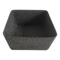 AUFBEWAHRUNGSBOX     - Grau, Basics, Textil (22/12/22cm)