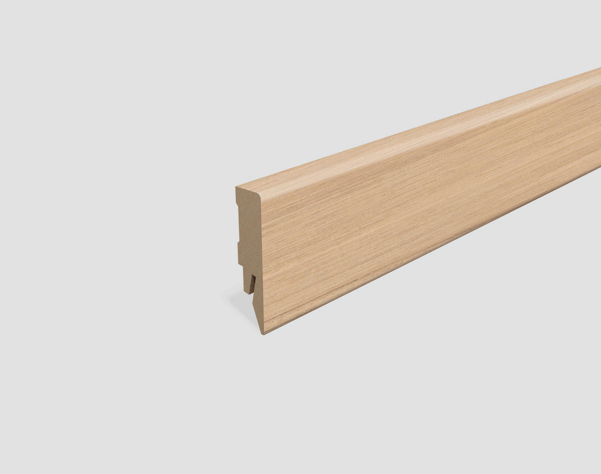 SOCKELLEISTE Eiche hellbraun Hellbraun  - Hellbraun, Basics, Holzwerkstoff (240/1.4/5.8cm) - Egger Holzwerkstoffe