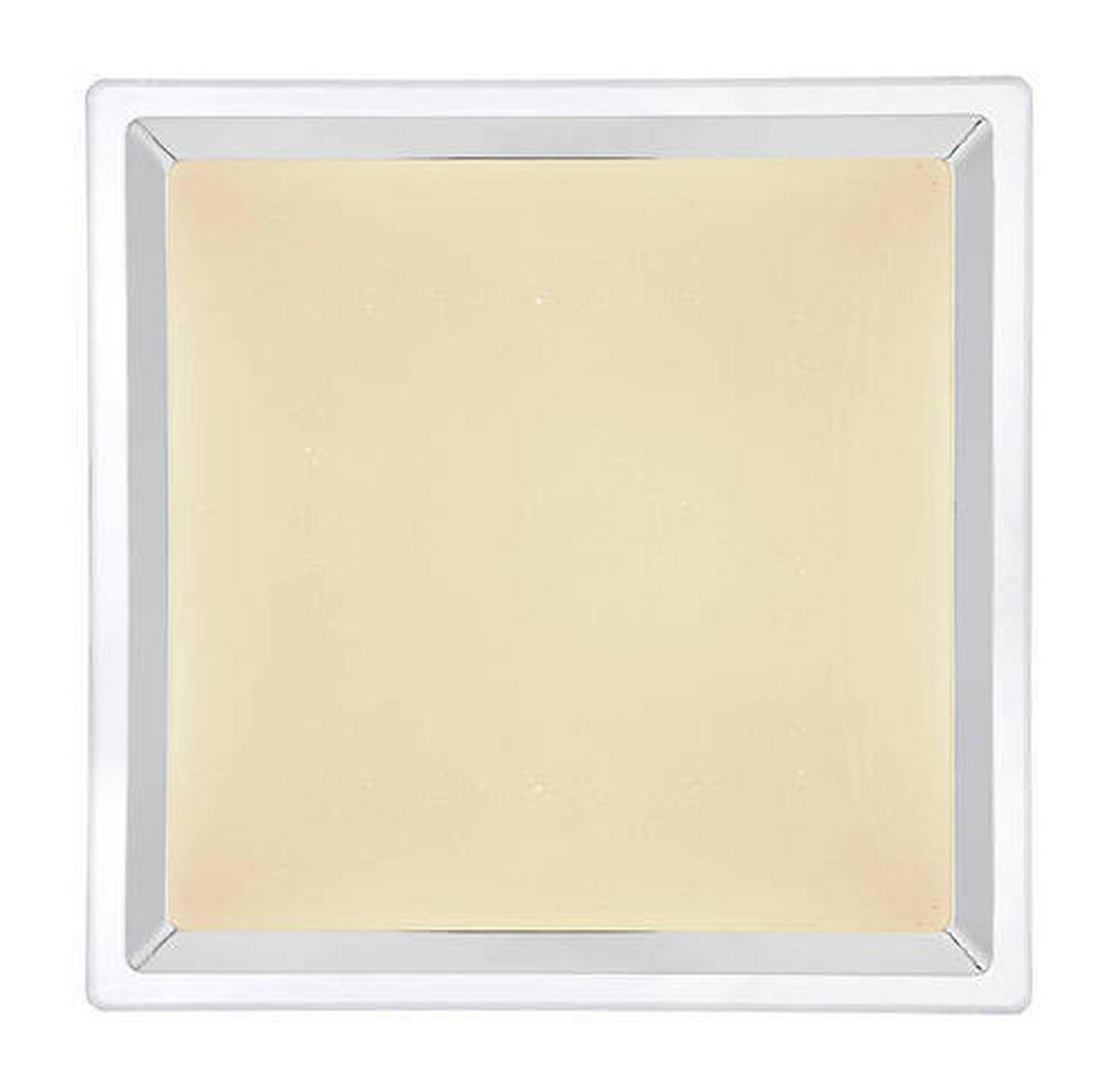 STROPNA LED-SVETILKA     3000-6000 K 230 V  - barve niklja/bela, Basics, kovina/umetna masa (55/55/8cm)