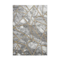 COVOR ȚESUT  - auriu/gri, Basics, textil (200/290cm)