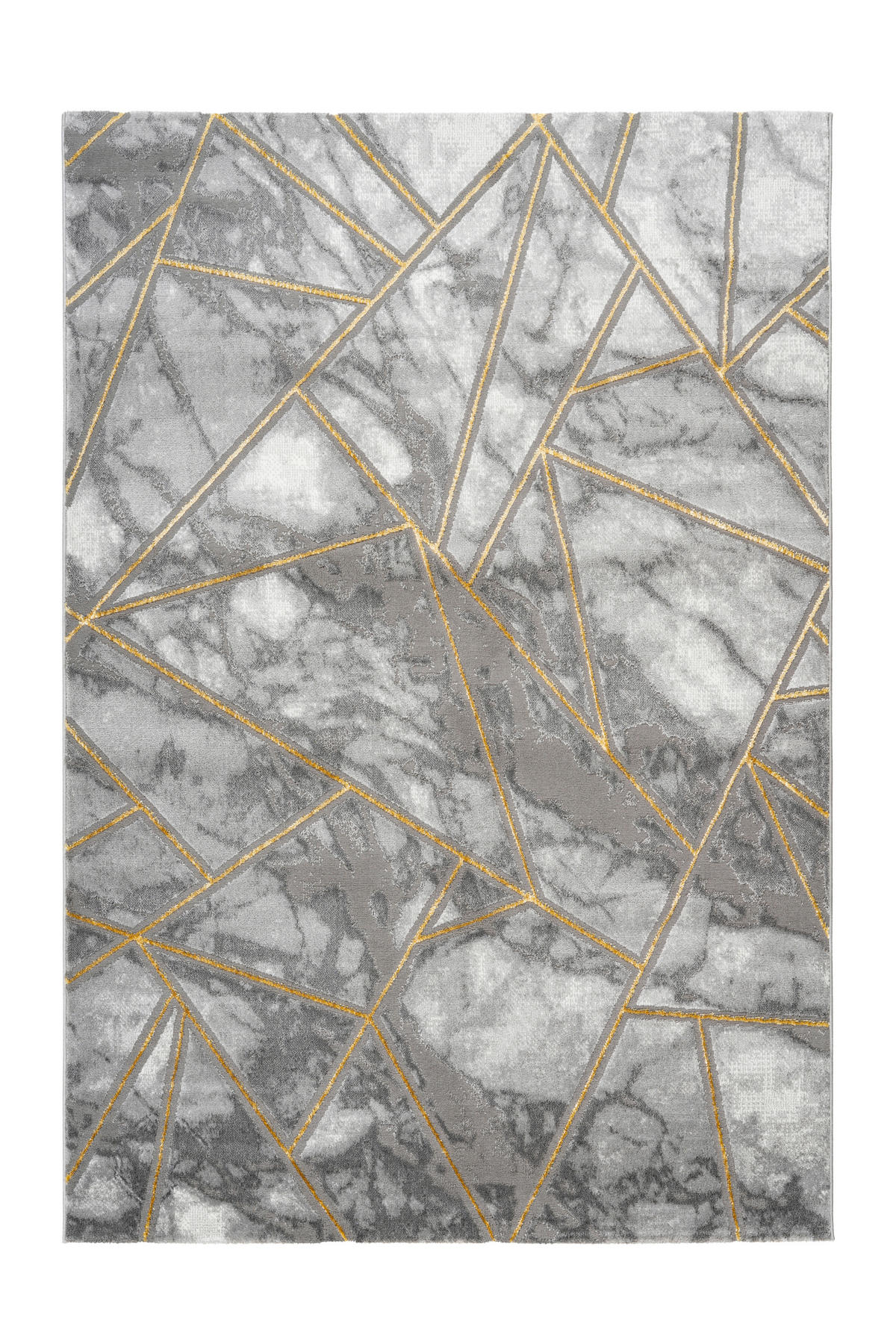 COVOR ȚESUT  - auriu/gri, Basics, textil (200/290cm)