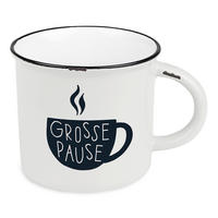 KAFFEEBECHER  400 ml   - Multicolor, Basics, Keramik (13,5/9,5cm)