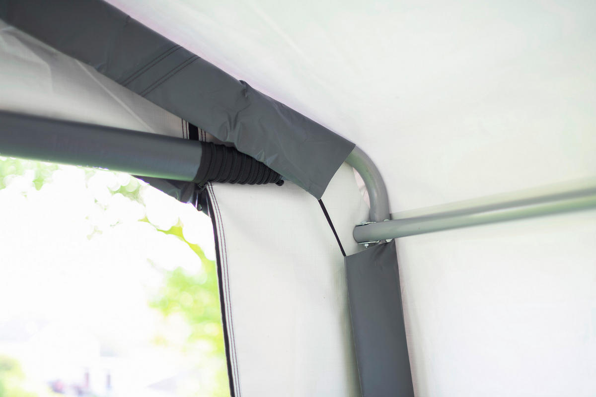 ZELTGARAGE - Grau, Basics, Kunststoff (370/260/490cm)