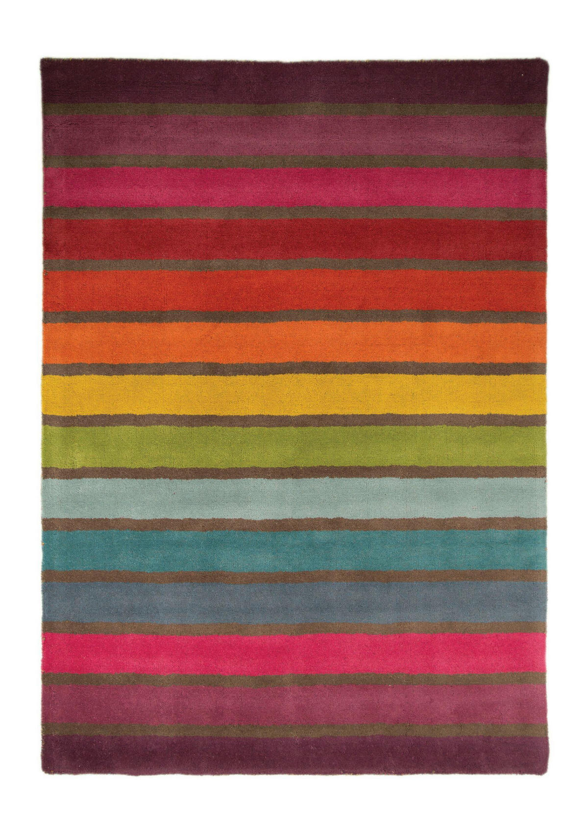 WOLLTEPPICH 150/80 cm Multicolor  - Multicolor, Basics, Textil (150/80cm)