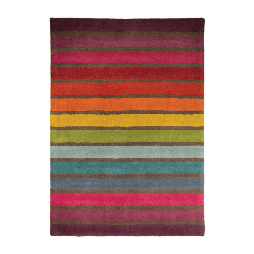 VLNĚNÝ KOBEREC, 150/80 cm, vícebarevná - vícebarevná - textil