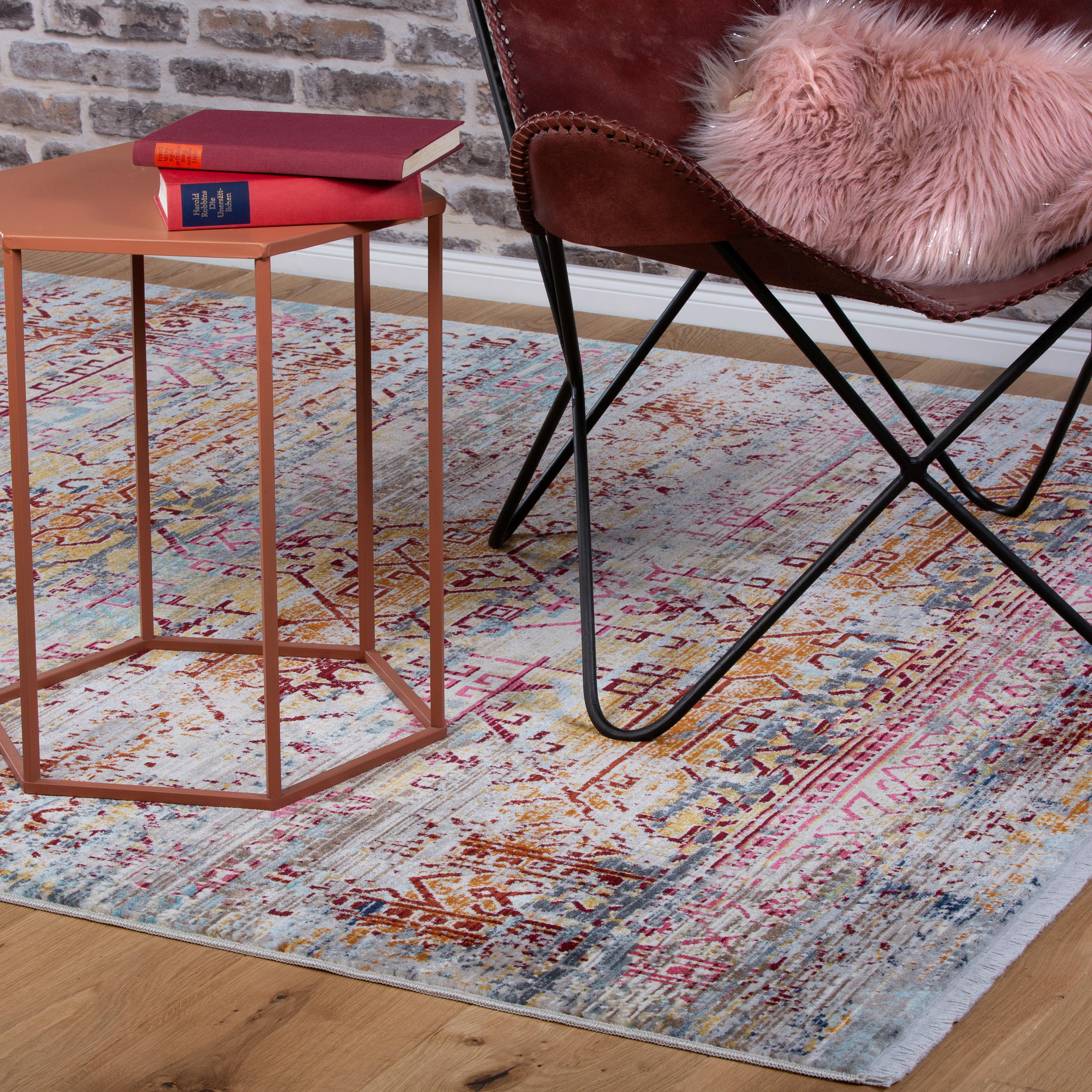 WEBTEPPICH 40/60 cm Multicolor  - Multicolor, Design, Textil (40/60cm) - Obsession