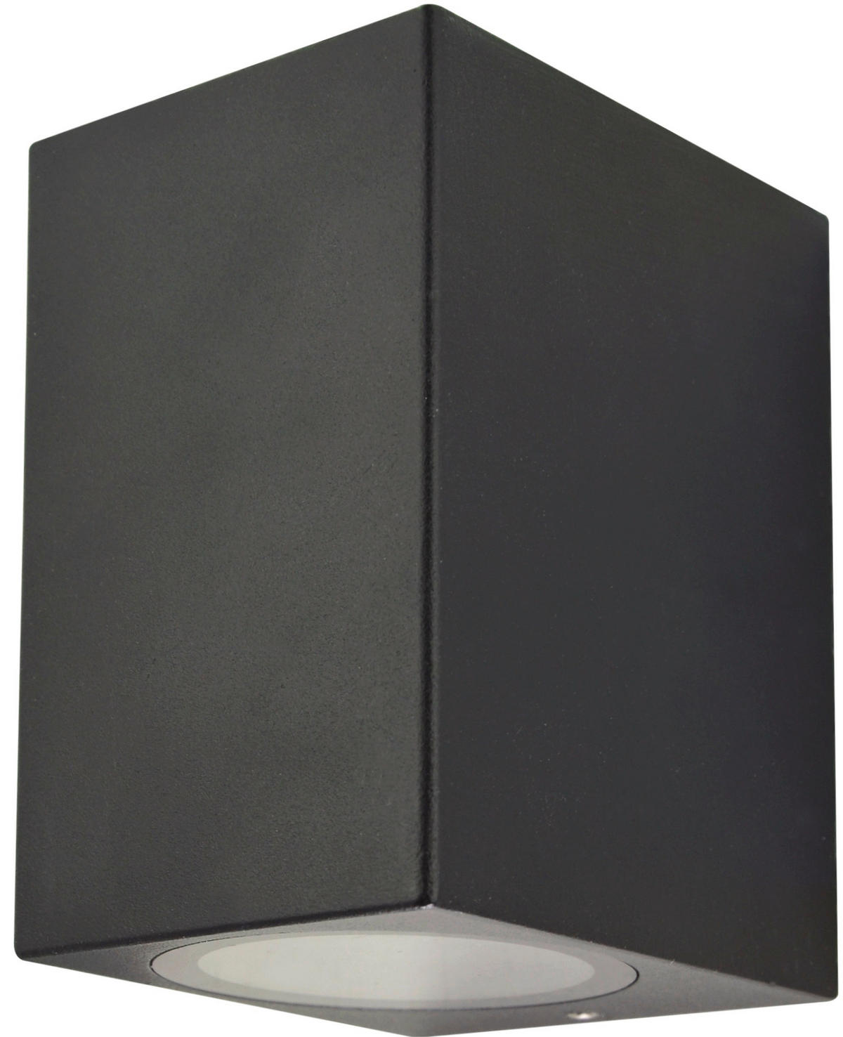 AUßENWANDLEUCHTE Aster 10/6,8/7,8 cm   - Anthrazit, KONVENTIONELL, Glas/Metall (10/6,8/7,8cm)