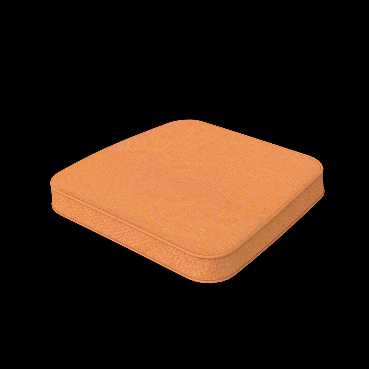 OUTDOORPOUF in  Uni  - Hellgrau, Basics, Textil (45/45cm)
