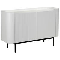 SIDEBOARD  in 120/80/40 cm  - Schwarz/Weiß, Design, Holzwerkstoff/Metall (120/80/40cm) - MID.YOU