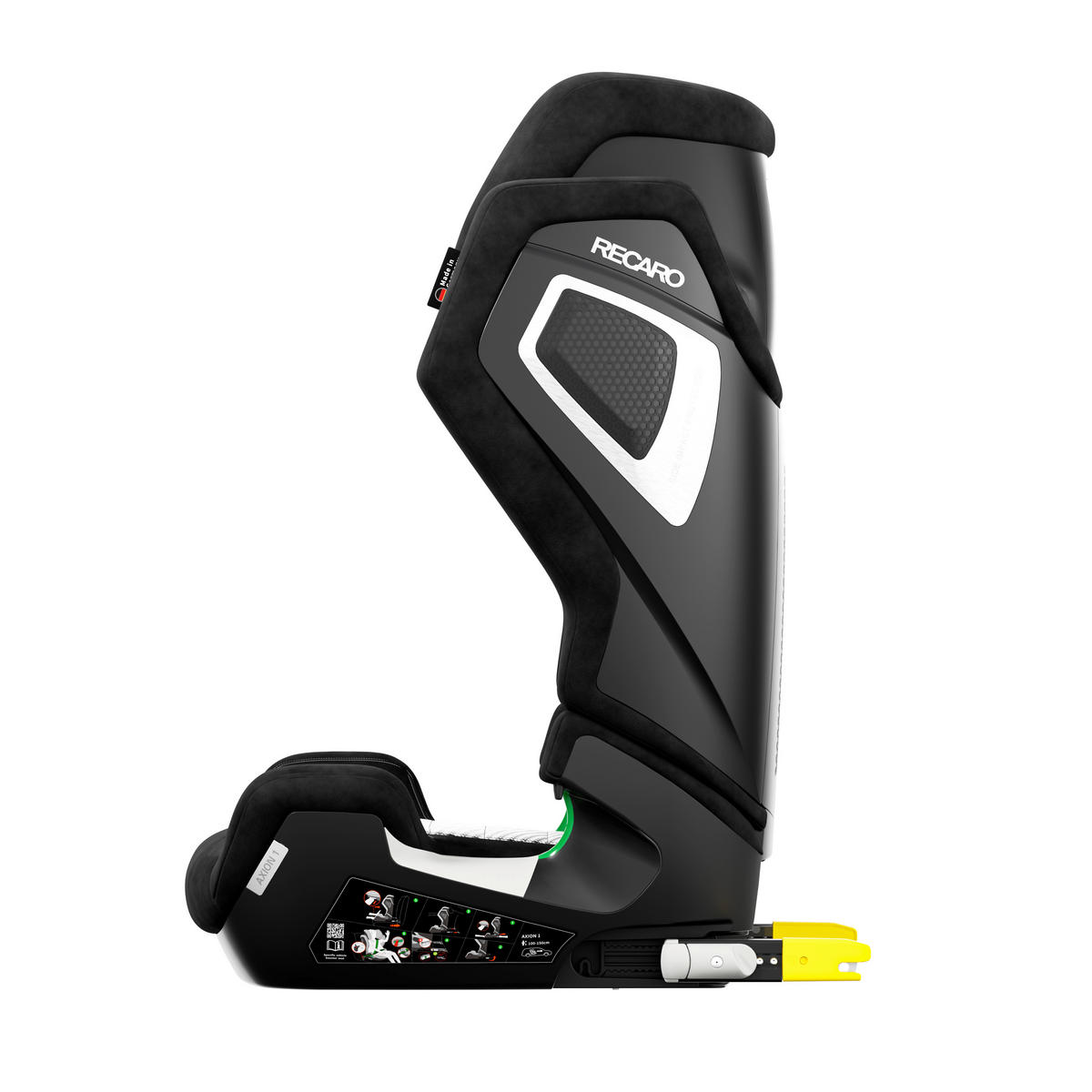 KINDERAUTOSITZ Axion 1  - Schwarz, Basics, Kunststoff/Textil (52/83/39cm)