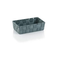 KOŠARA ALVARO, SIVA   23/15/6 cm     - siva, Konvencionalno, umetna masa (23/15/6cm) - Kela