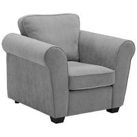 SESSEL in Chenille Grau  - Schwarz/Grau, KONVENTIONELL, Kunststoff/Textil (106/88/86cm) - Carryhome