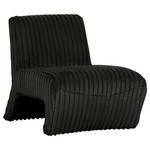 SESSEL in Cord Anthrazit  - Anthrazit/Schwarz, KONVENTIONELL, Kunststoff/Textil (68/72/89cm) - Carryhome