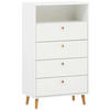 HIGHBOARD  in 60,2/104,4/33,05 cm  - Weiß/Grün, Design, Holz/Holzwerkstoff (60,2/104,4/33,05cm) - MID.YOU