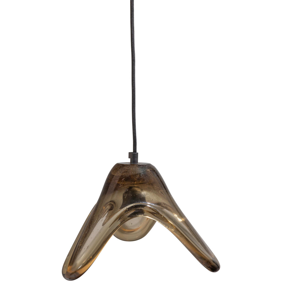 HÄNGELEUCHTE Elle 25/17/22 cm  - Grün, Basics, Glas (25/17/22cm) - Collet's Monde