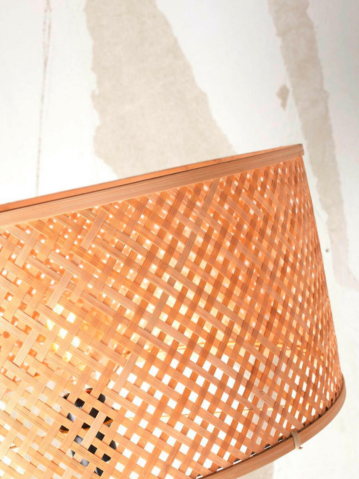 GOLVLAMPA GOOD&MOJO  50/50/145 cm    - naturfärgad, Trend (50/50/145cm) - Good & Mojo