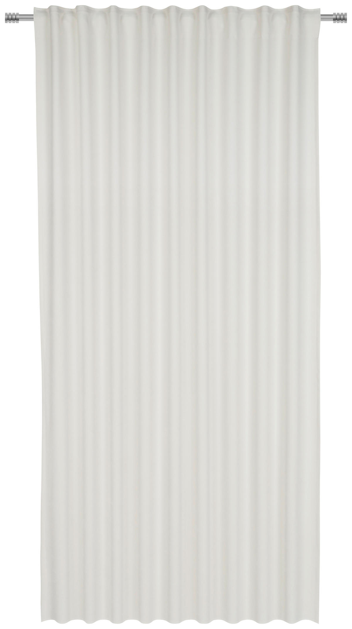 HOTOVÝ ZÁVĚS, neprůsvitné, 140/175 cm - bílá, Konvenční, textil (140/175cm) - Esposa