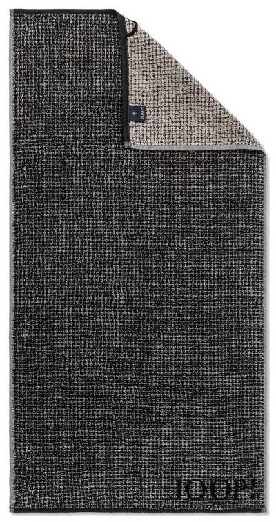 RUČNÍK PRO HOSTY, 30/50 cm, černá - černá, Basics, textil (30/50cm) - Joop!