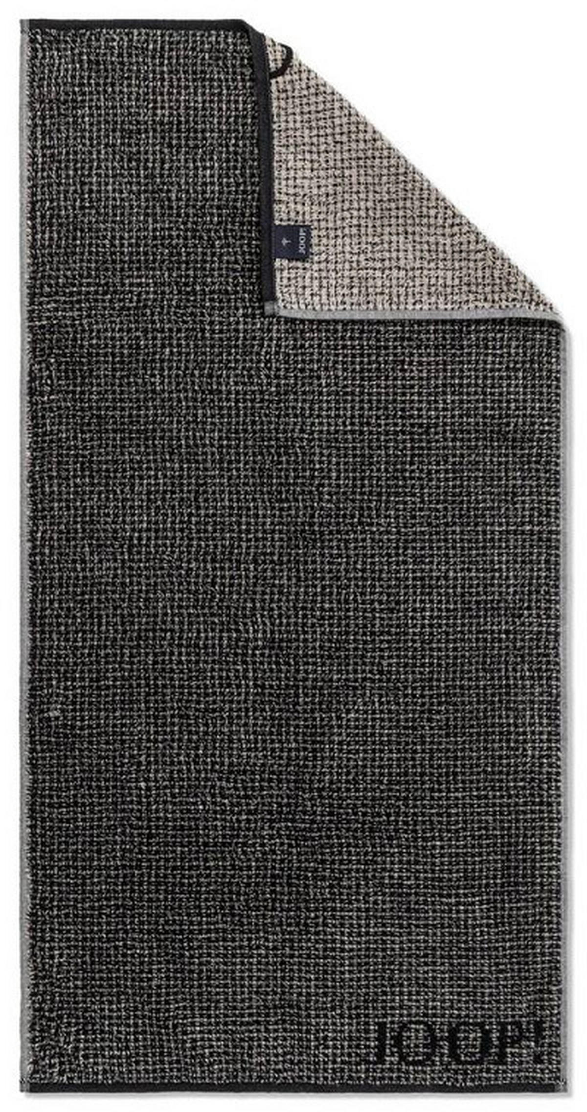 RUČNÍK PRO HOSTY, 30/50 cm, černá - černá, Basics, textil (30/50cm) - Joop!