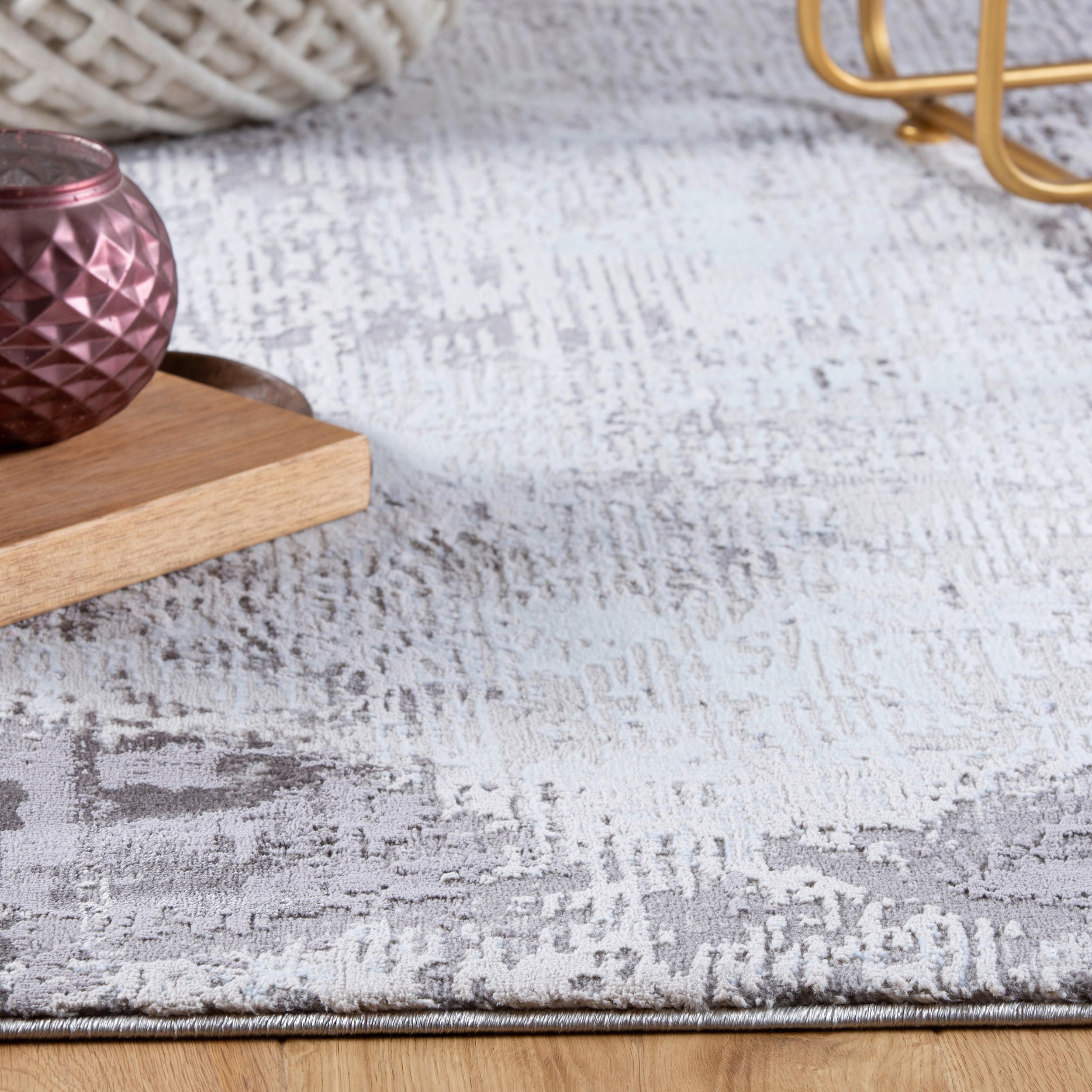 WEBTEPPICH 160/230 cm My Opal Taupe  - Taupe, Design, Textil (160/230cm) - Obsession