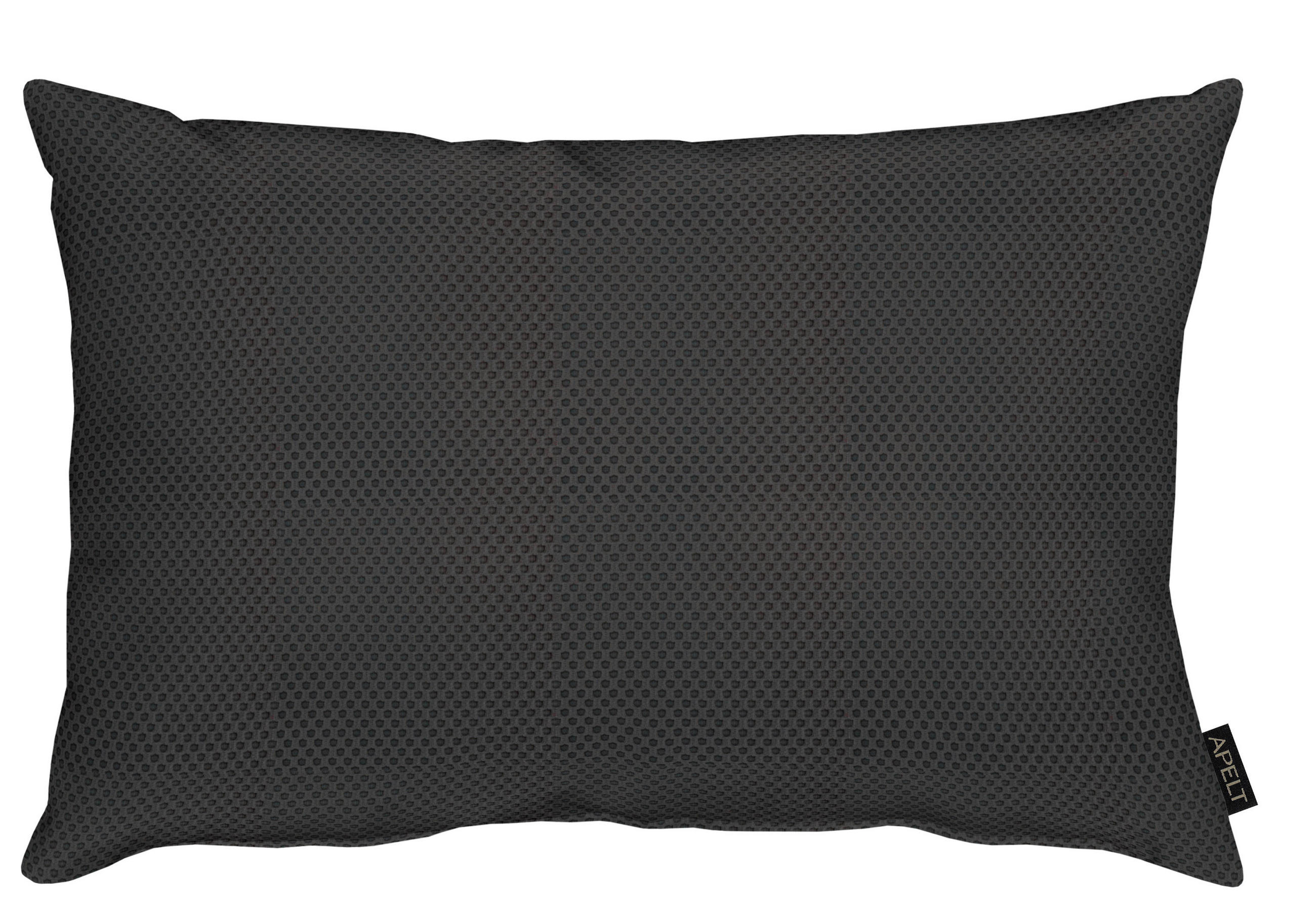 ZIERKISSEN 40/60 cm  - Schwarz/Weiß, Basics, Textil (40/60cm) - Apelt