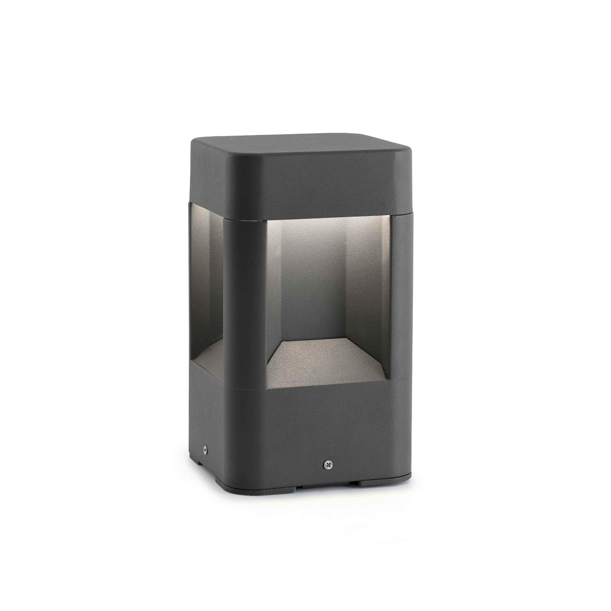 Faro Barcelona LED-AUßENLEUCHTE Dunkelgrau 12x20.5x12 cm