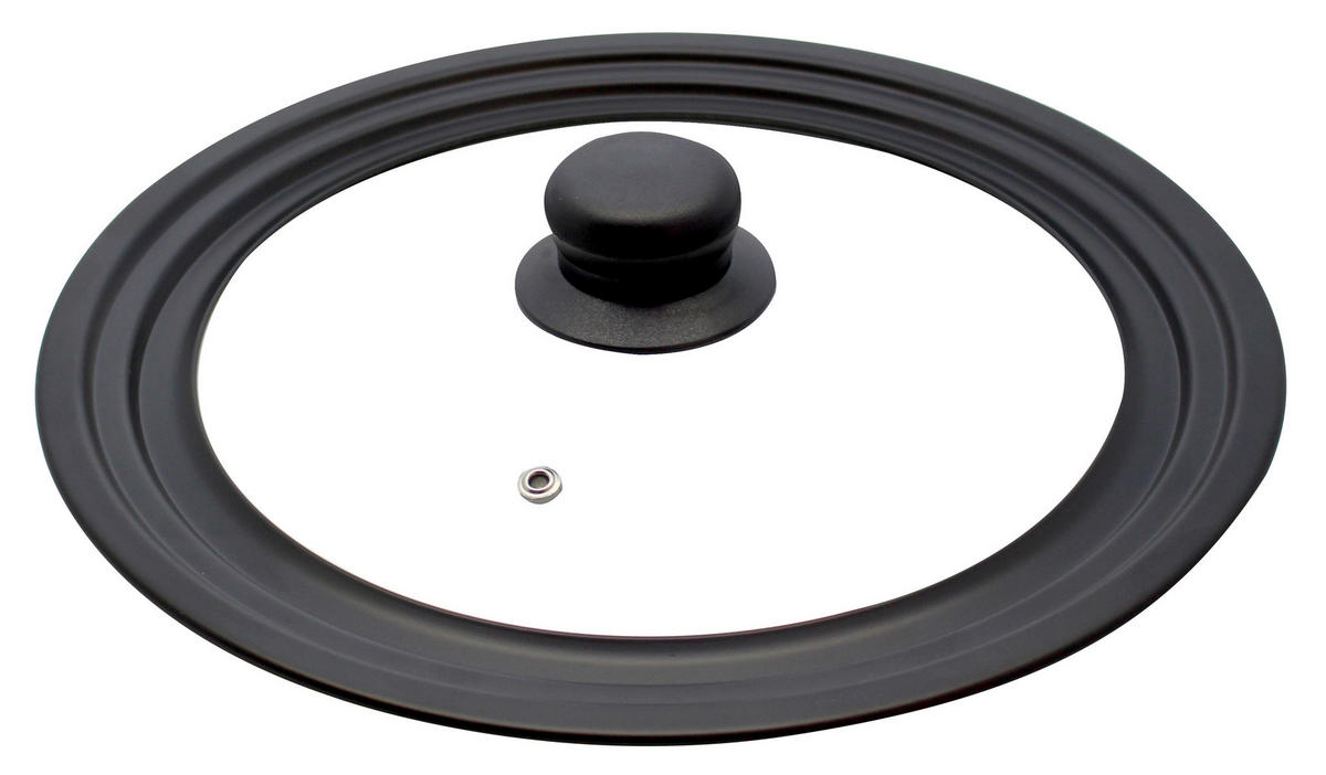 TOPFDECKEL  24-28 cm  - Basics, Glas/Metall (24-28cm) - ELO