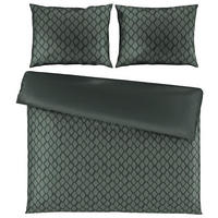 BETTWÄSCHESET 2-teilig Satin 200/210 cm  - Grün, Design, Textil (200/210cm) - Dieter Knoll