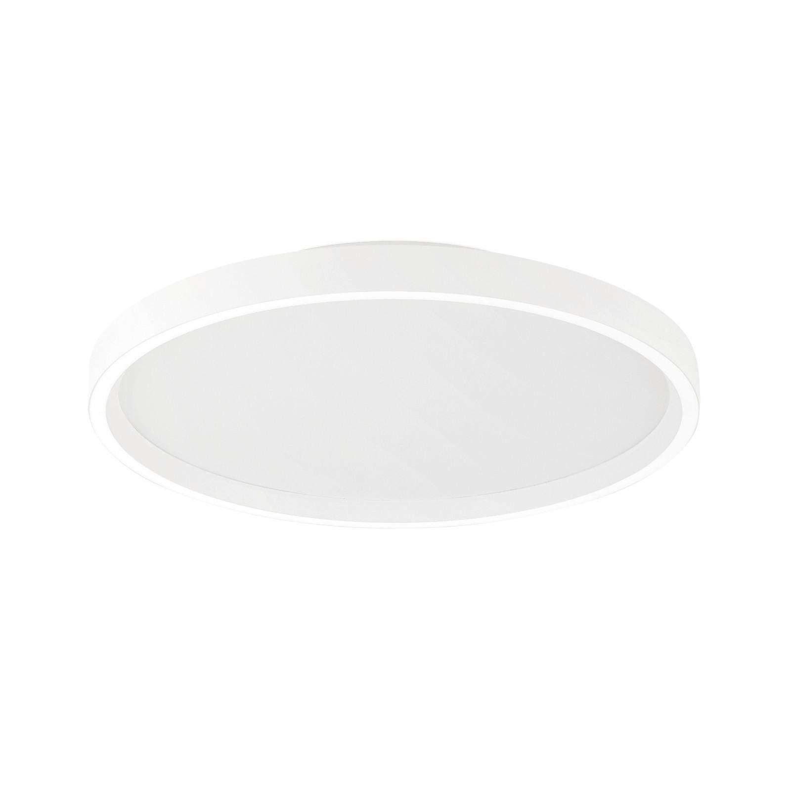 LED-DECKENLEUCHTE Masca 40/6,5 cm   - Weiß, Basics, Kunststoff/Metall (40/6,5cm)