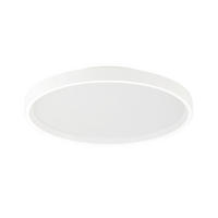 LED-DECKENLEUCHTE Masca 40/6,5 cm   - Weiß, Basics, Kunststoff/Metall (40/6,5cm)