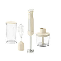 STABMIXER-SET Sous Chef  - Creme, Basics, Glas/Kunststoff - GUZZINI