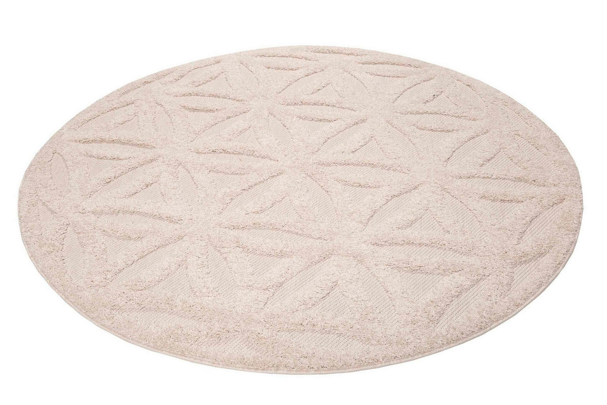 OUTDOORTEPPICH 200 cm Shake Creme  - Creme, KONVENTIONELL, Textil (200cm) - Esprit