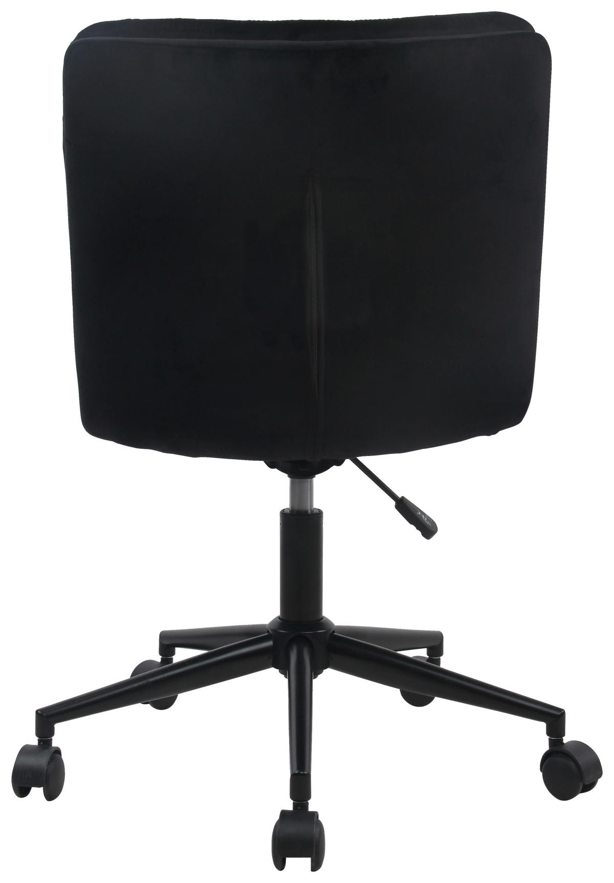 VRTLJIVI STOL kovina, umetna masa, tekstil črna  - črna, Moderno, kovina/umetna masa (42/98/45cm) - MID.YOU