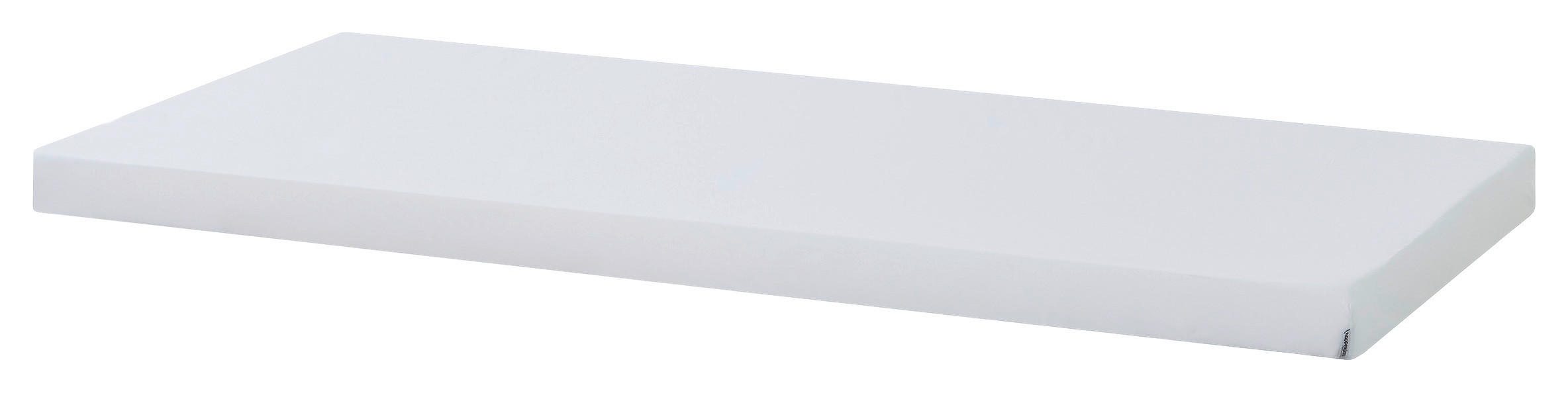 KALTSCHAUMMATRATZE 90/200 cm, Höhe ca.: 9 cm,  - Weiß, MODERN, Textil (90/200cm) - MID.YOU