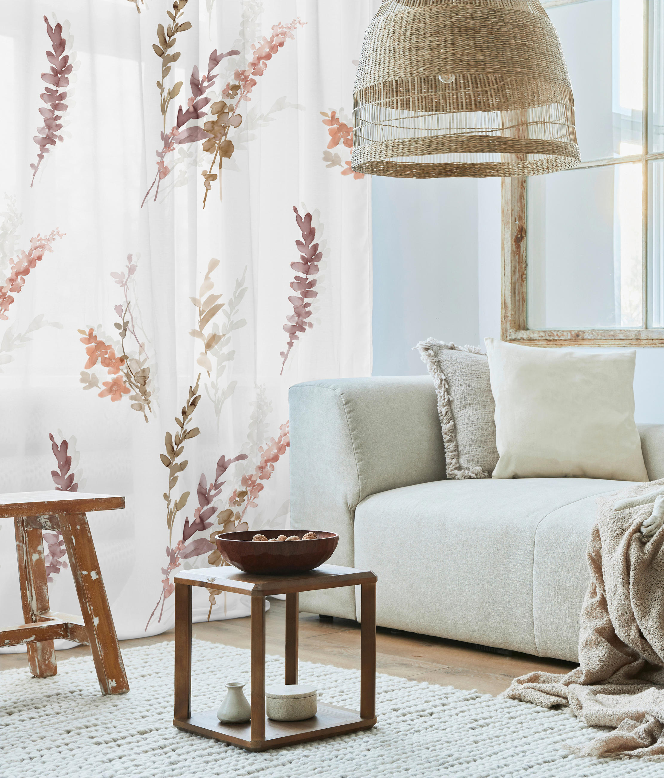 STORE per lfm  - Rotbraun, Design, Textil (300cm) - Esposa