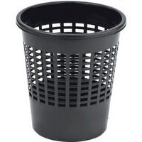 COȘ DE HÂRTII 11 l  - negru, Basics, plastic (27.5/27.5/29.5cm)