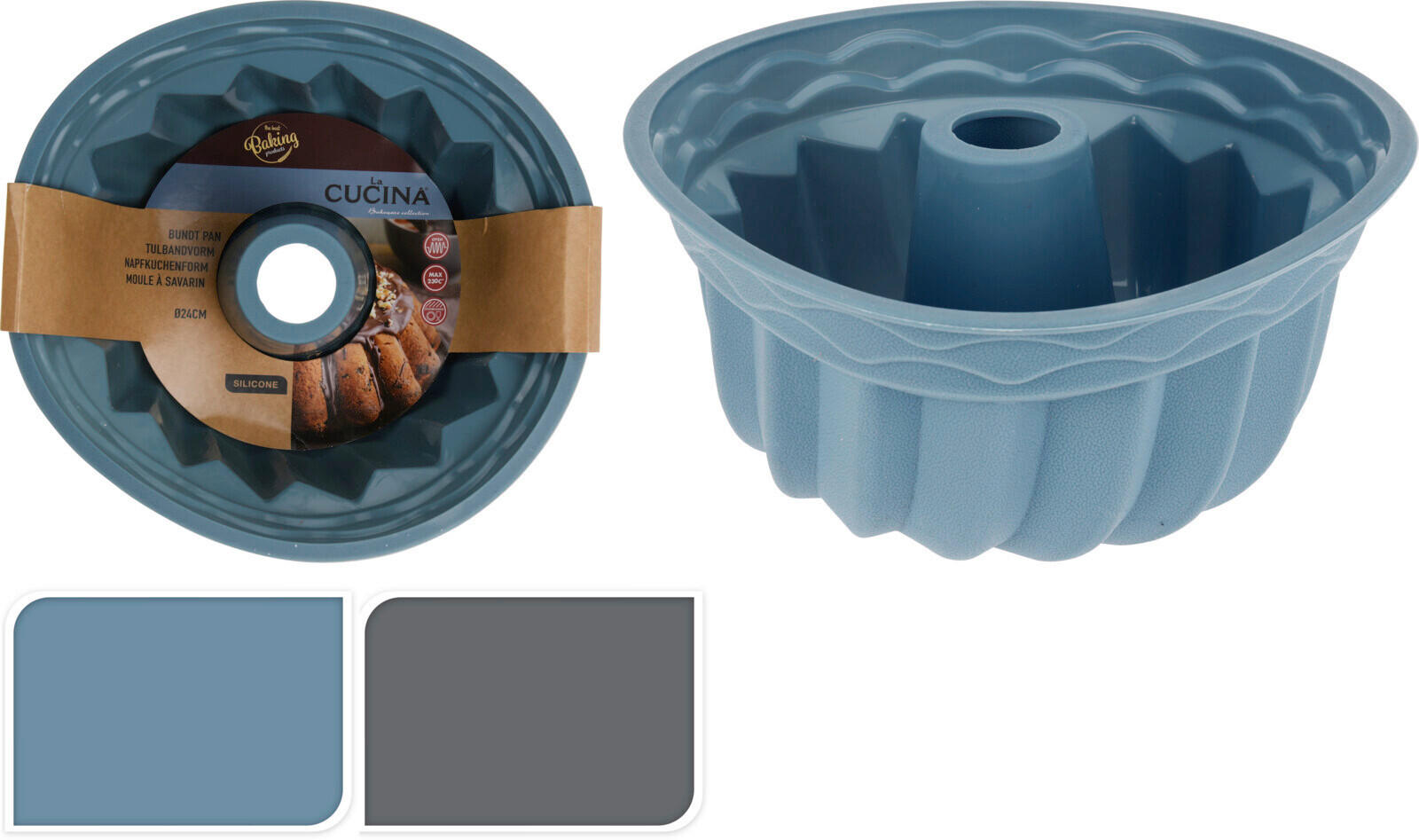 Formă De Copt - Basics, plastic (24/24/11cm)