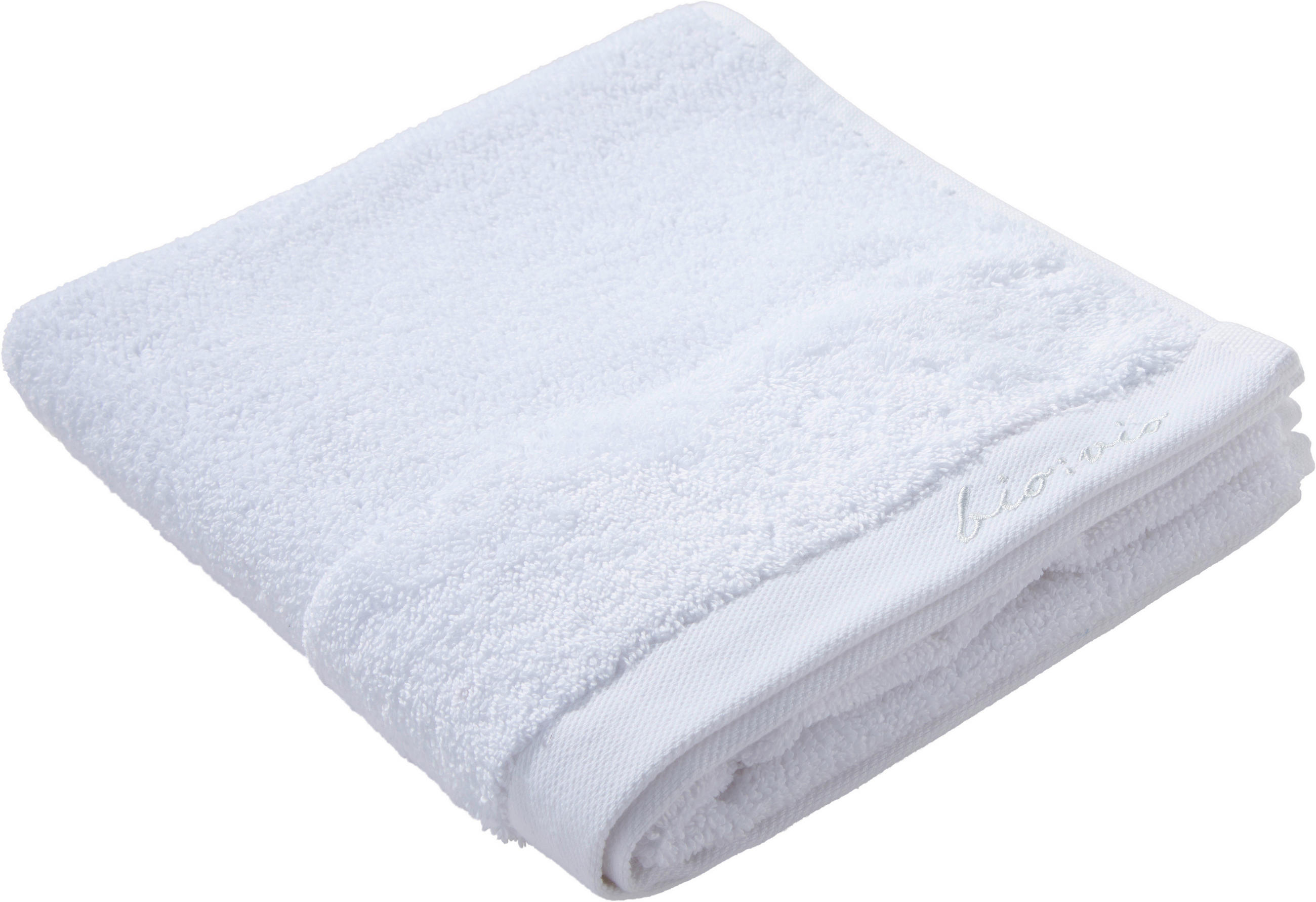 HANDTUCH BONITA Weiß  - Weiß, Natur, Textil (50/100cm) - Bio:Vio