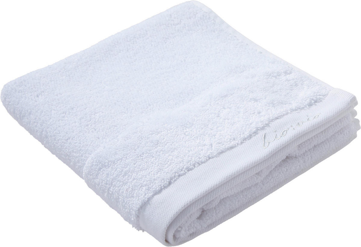KÉZTÖRLŐ 50/100 cm fehér  - fehér, Natur, textil (50/100cm) - Bio:Vio