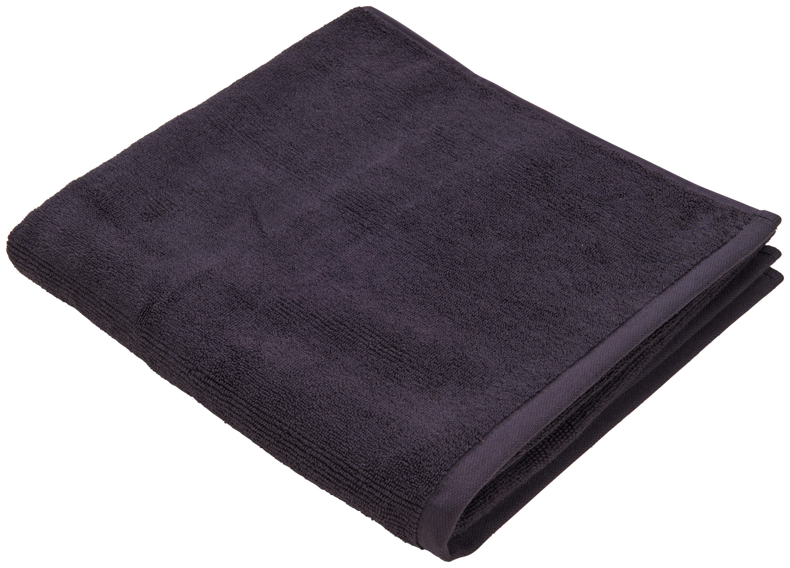 OSUŠKA DO SPRCHY, tmavě šedá - tmavě šedá, Basics, textil (70/140/0.5cm) - Bio:Vio