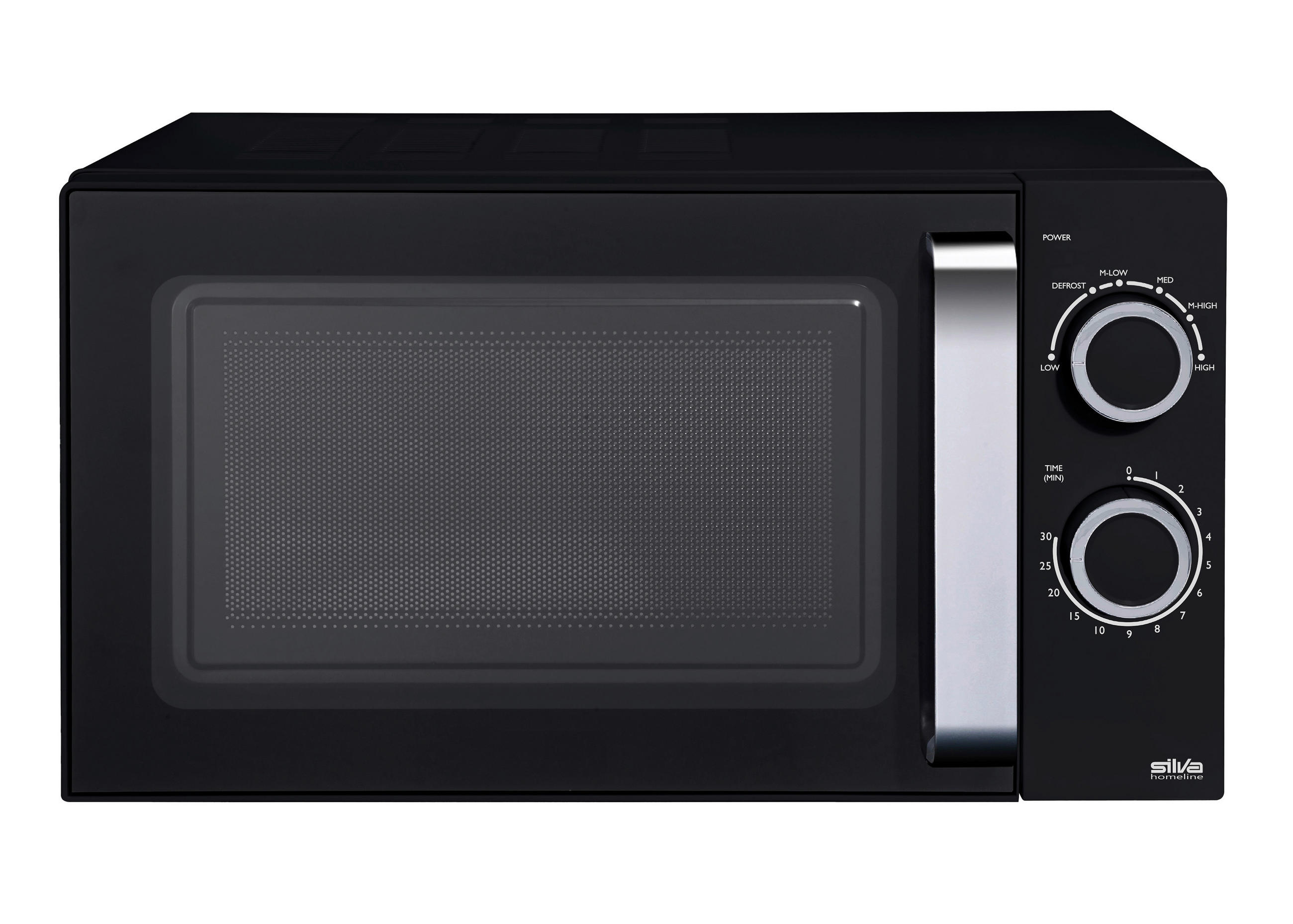 MIKROWELLE MW-C 25.2  - Edelstahlfarben/Schwarz, Trend, Metall (45,5/26,8/35,8cm)