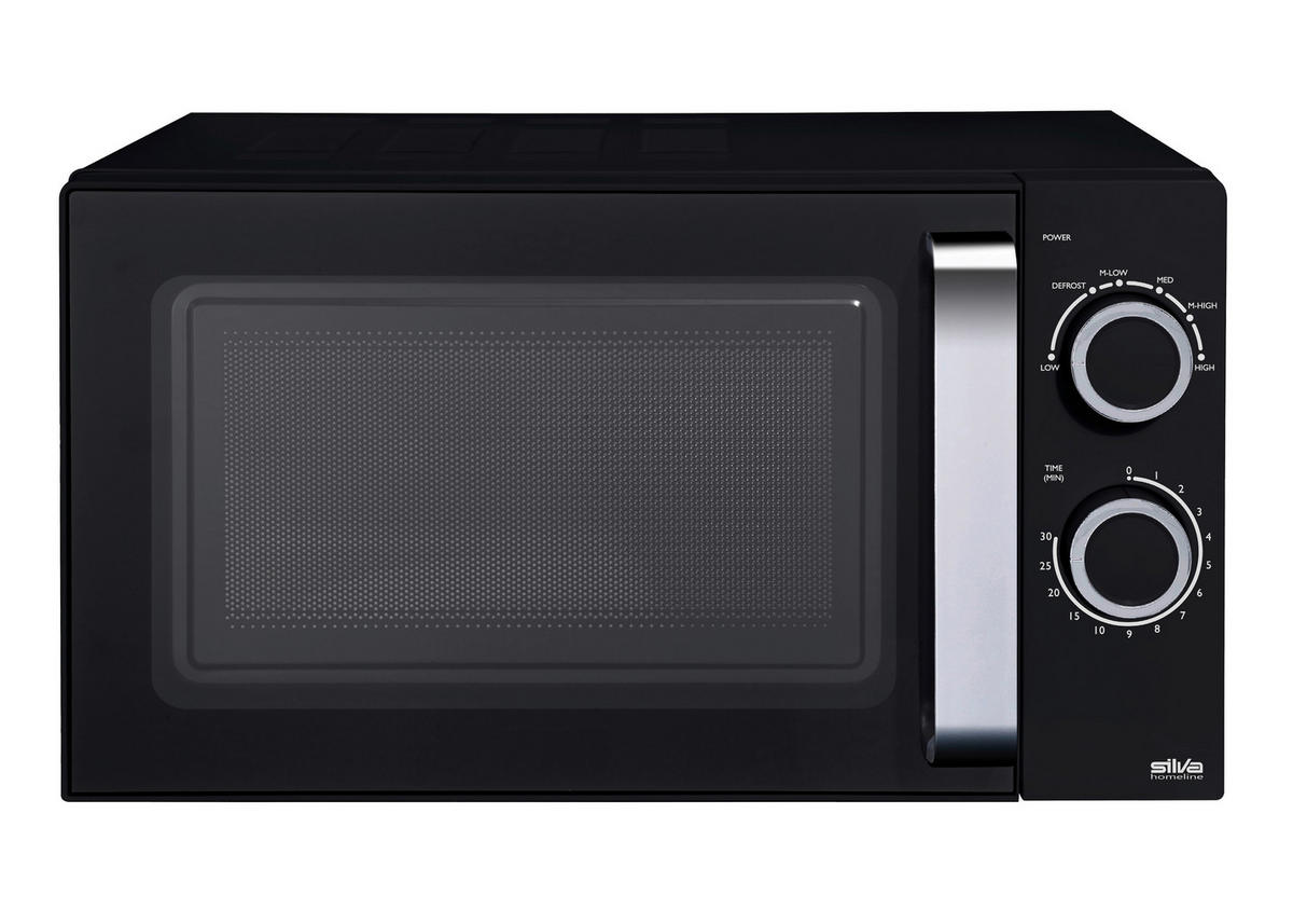 MIKROWELLE MW-C 25.2  - Edelstahlfarben/Schwarz, Trend, Metall (45,5/26,8/35,8cm)