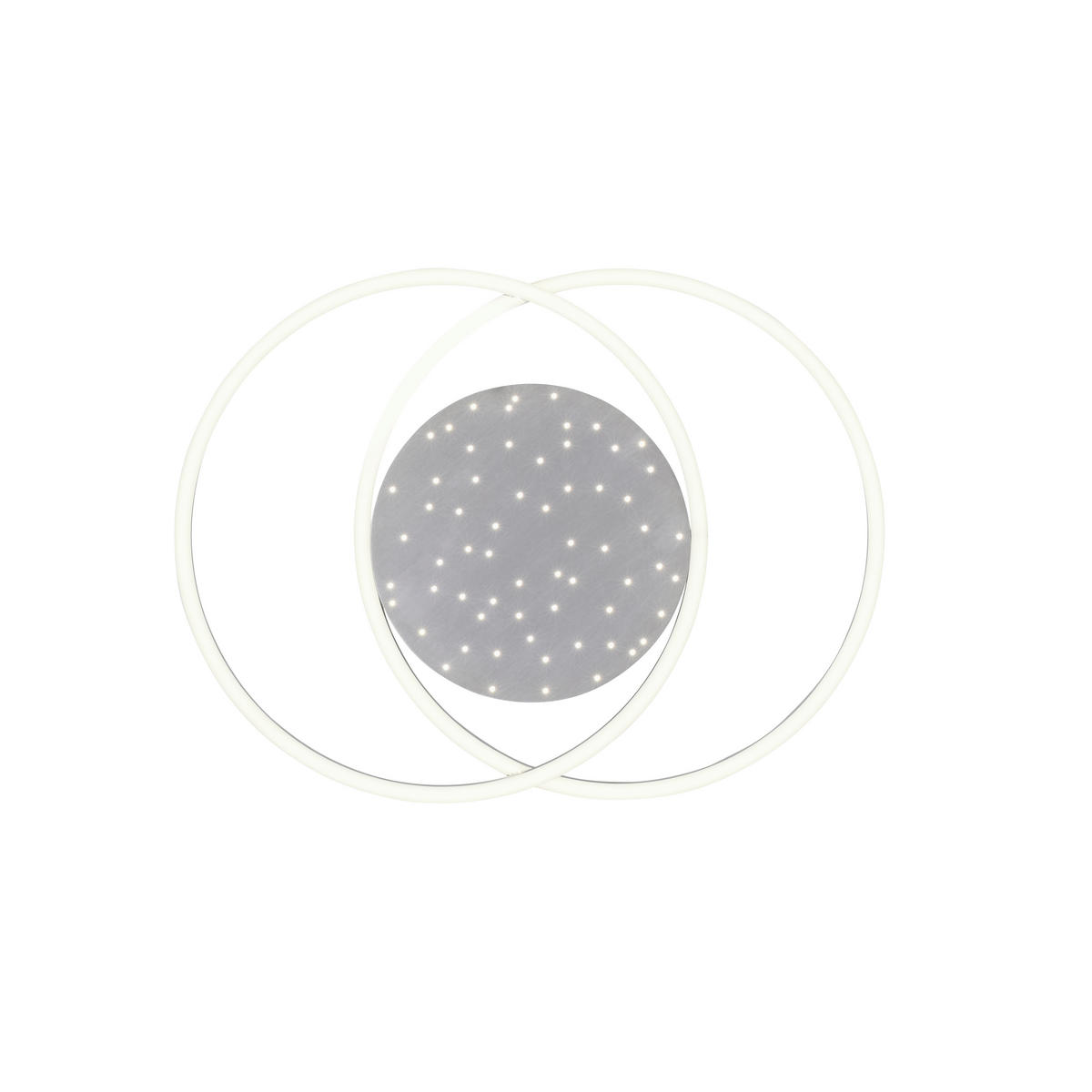 LED-DECKENLEUCHTE   - Grau, Design, Kunststoff/Metall (66,8/50cm)