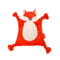 SCHMUSETUCH - Dunkelorange/Weiß, Basics, Textil (22/26/11cm) - Sigikid