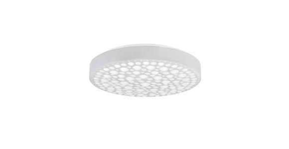 LED-DECKENLEUCHTE 40,5/9 cm - Weiß, Basics, Kunststoff (40,5/9cm) - Novel