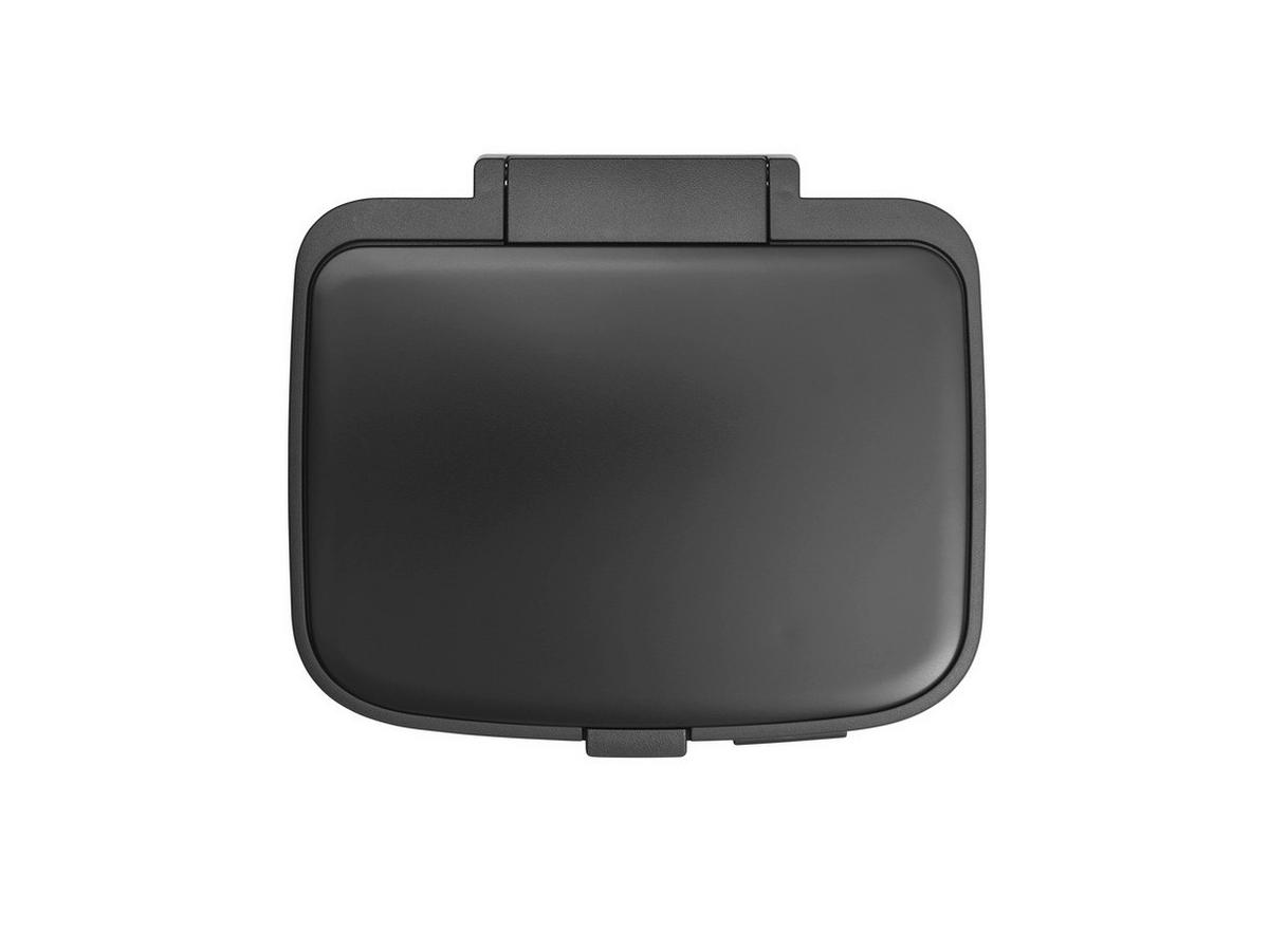 KOŠ S NOŽNOM PAPUČICOM  7 l  Bo  - crna/antracit, Basics, metal/plastika (24,2/31/24,2cm) - Brabantia